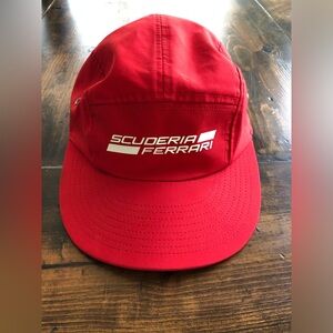 Scuderia Ferrari Puma Five Panel Red Racing Hat